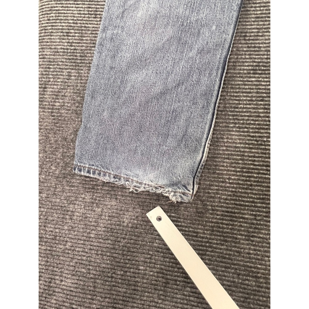 Levi's 559 Relaxed Straight Jeans Mens 36x32 Distressed Light Wash Denim Y2K - Picture 14 of 16